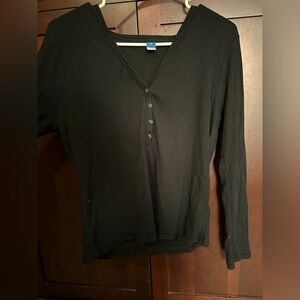 Women’s Old Navy Black Long Sleeve